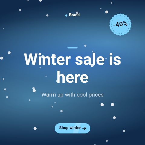 Winter sale